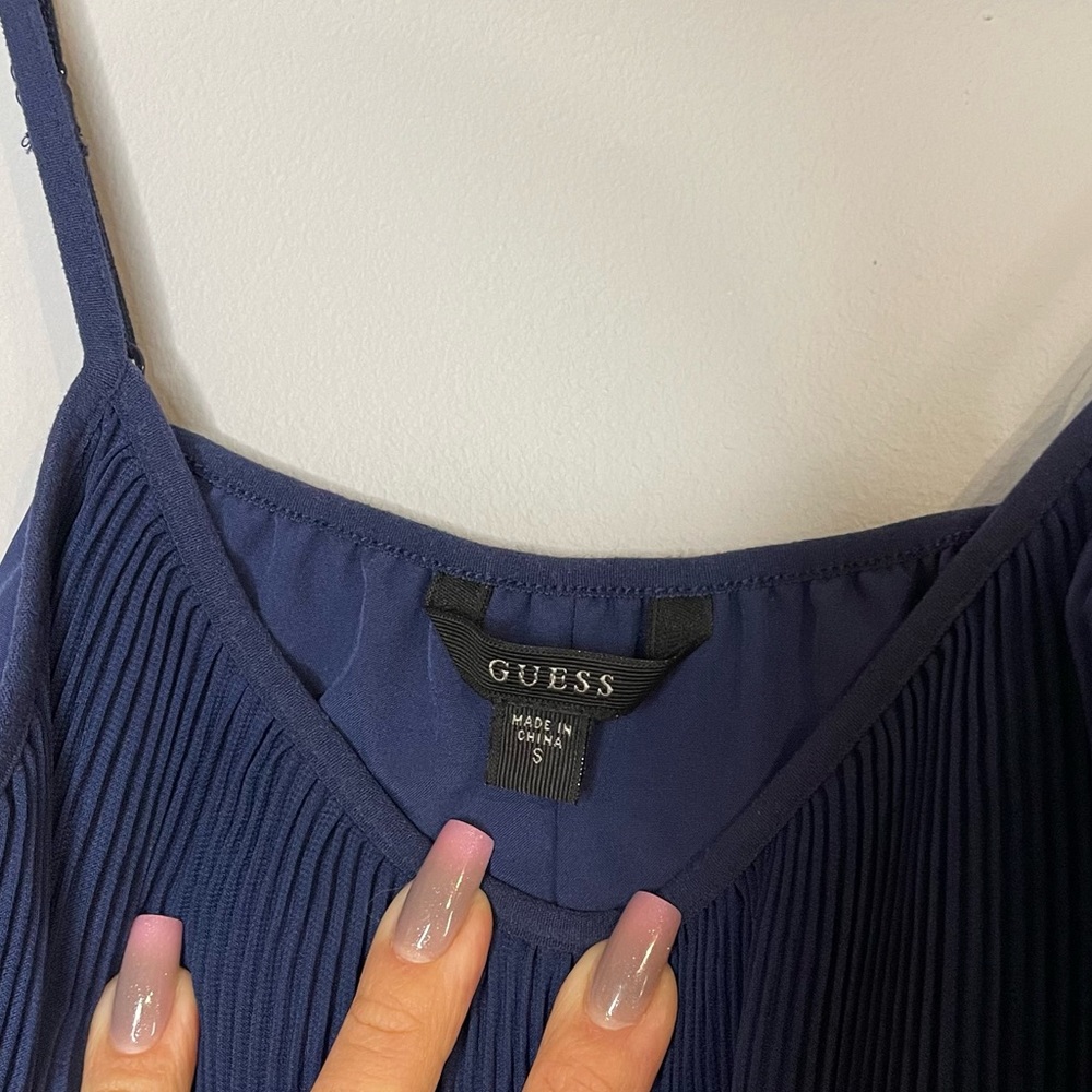 GUESS Navy Blue Cami - Picture 2 of 3